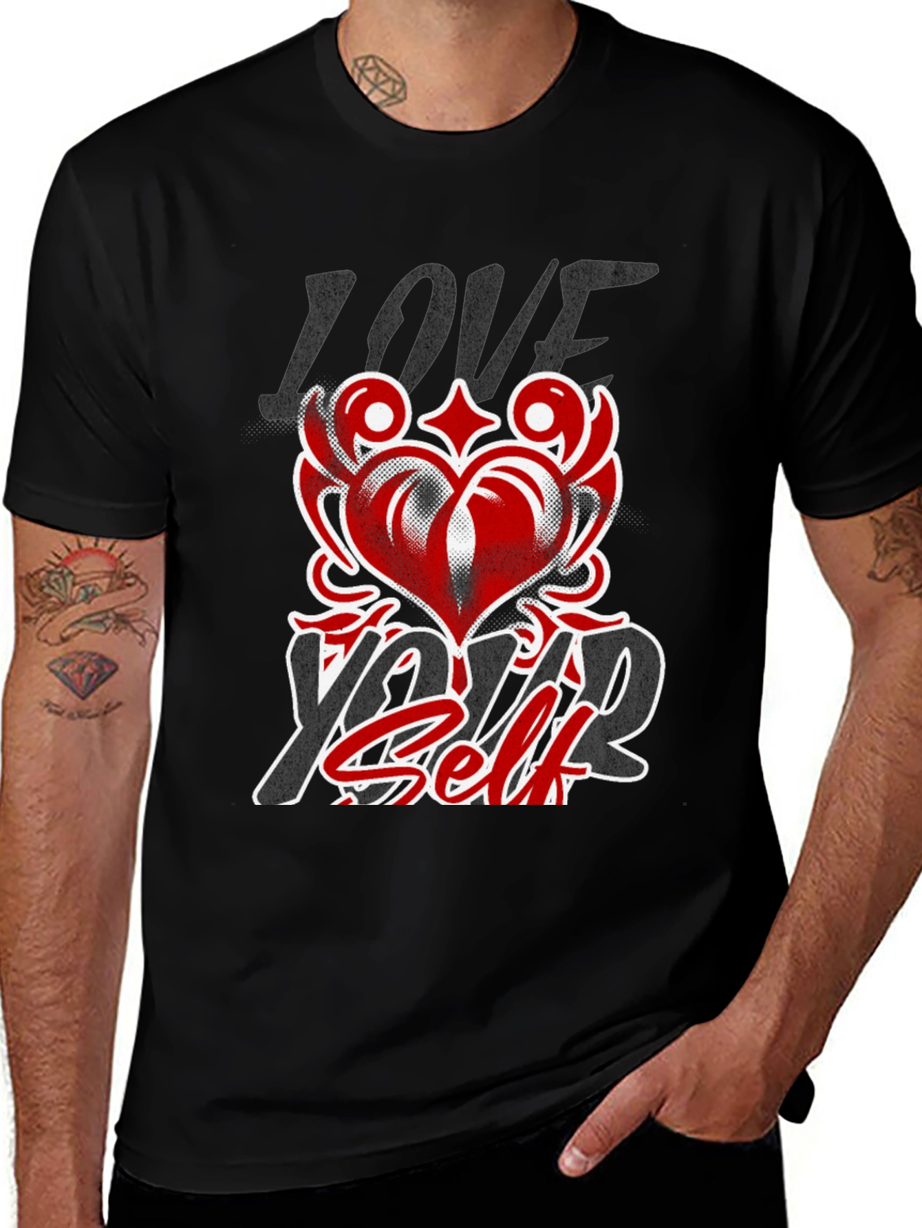 Love Yourself Graphic T-Shirt