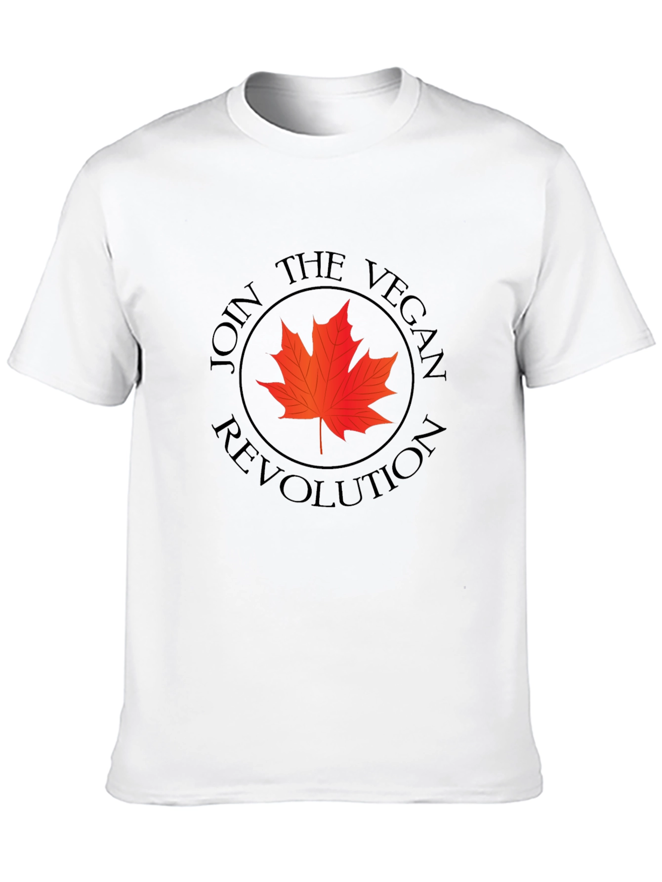 Vegan Revolution Maple Leaf Graphic Tee