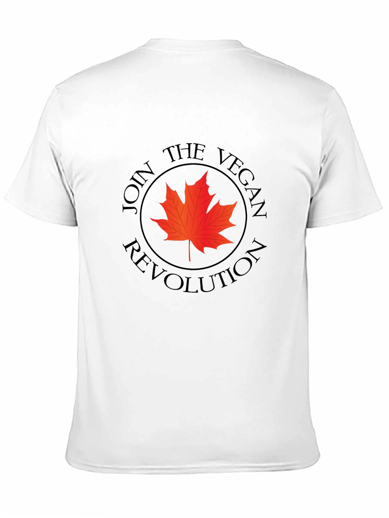 Vegan Revolution Maple Leaf Graphic Tee