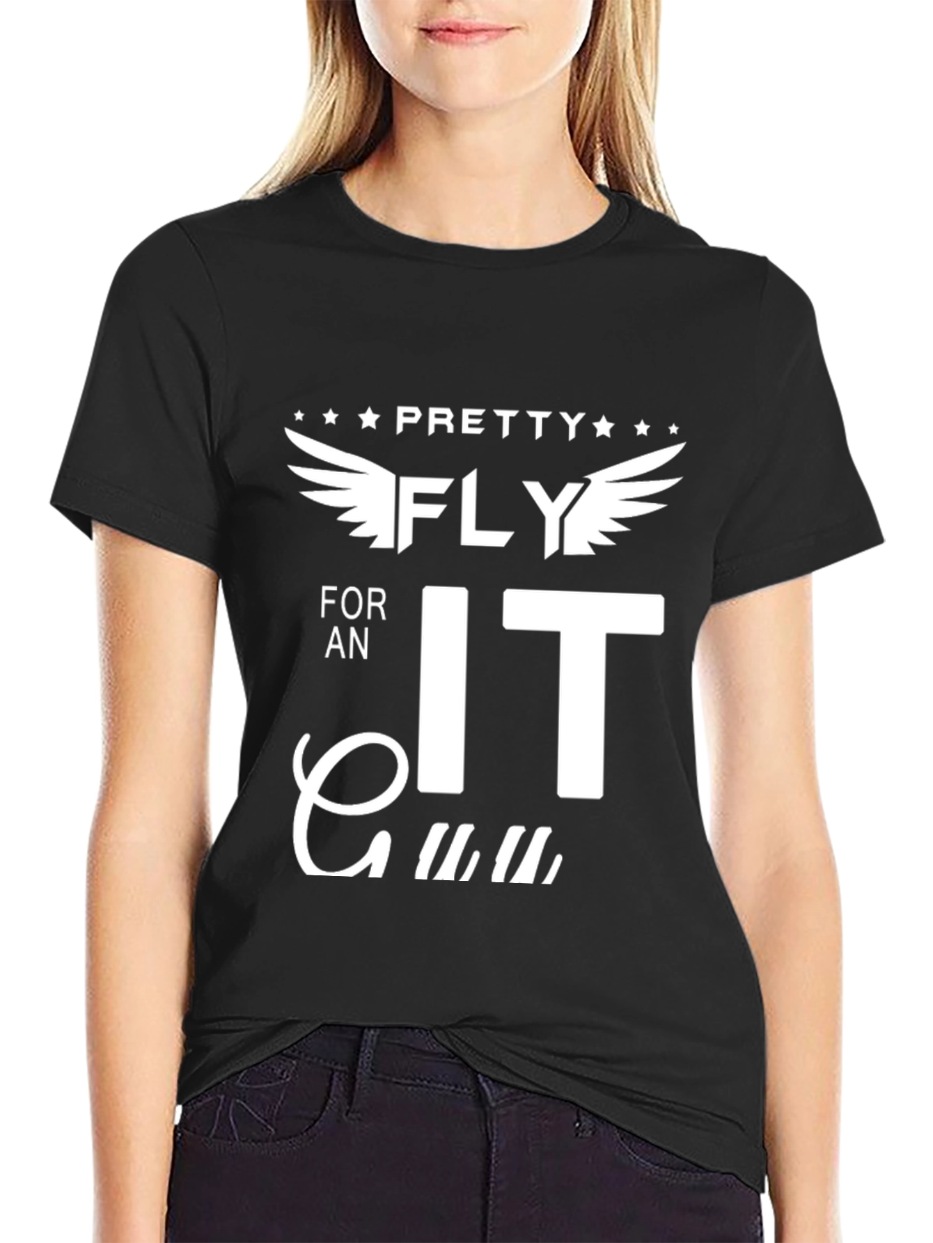 Pretty Fly for an IT Guy Graphic Tee