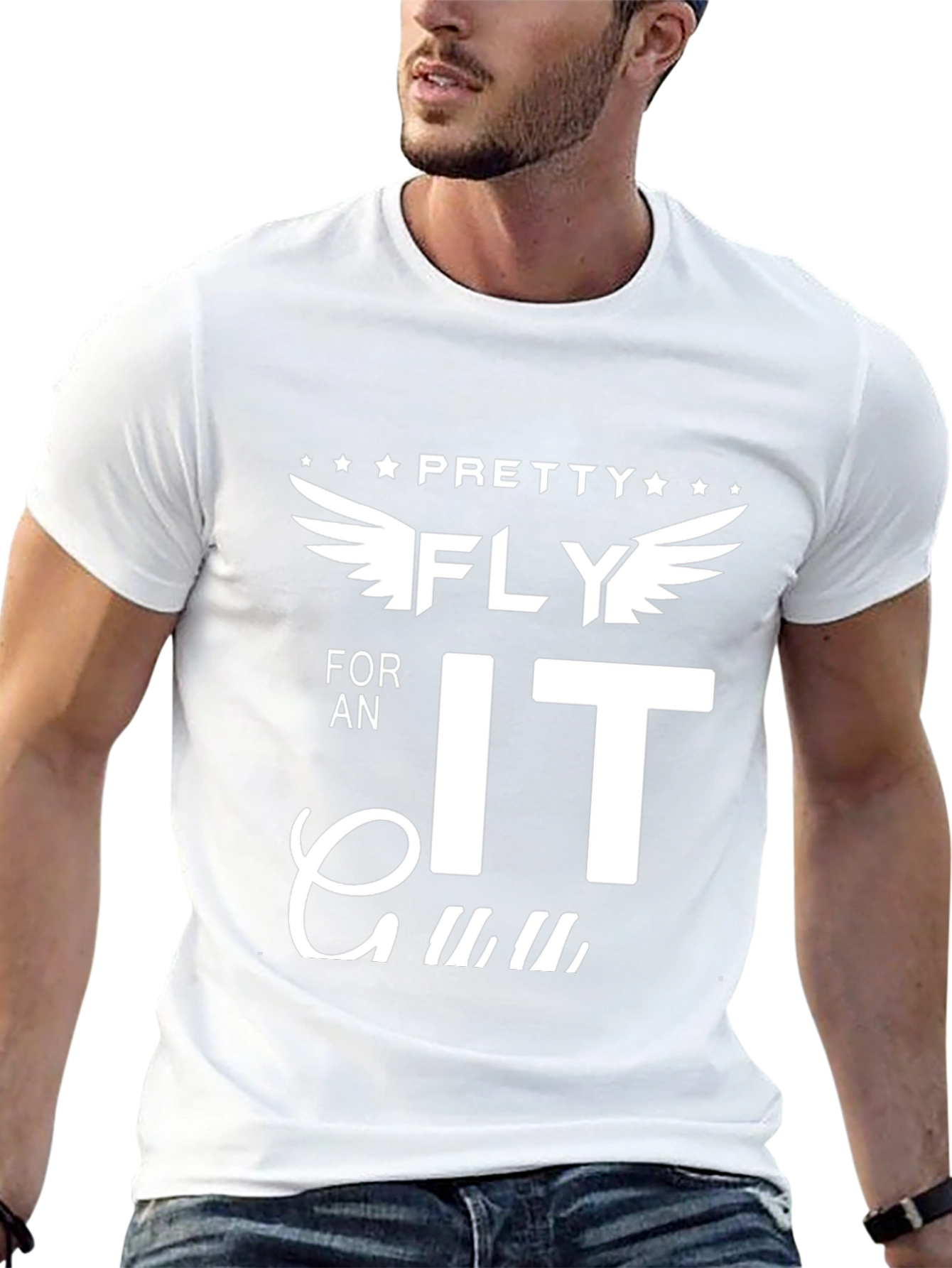 Pretty Fly for an IT Guy Graphic Tee