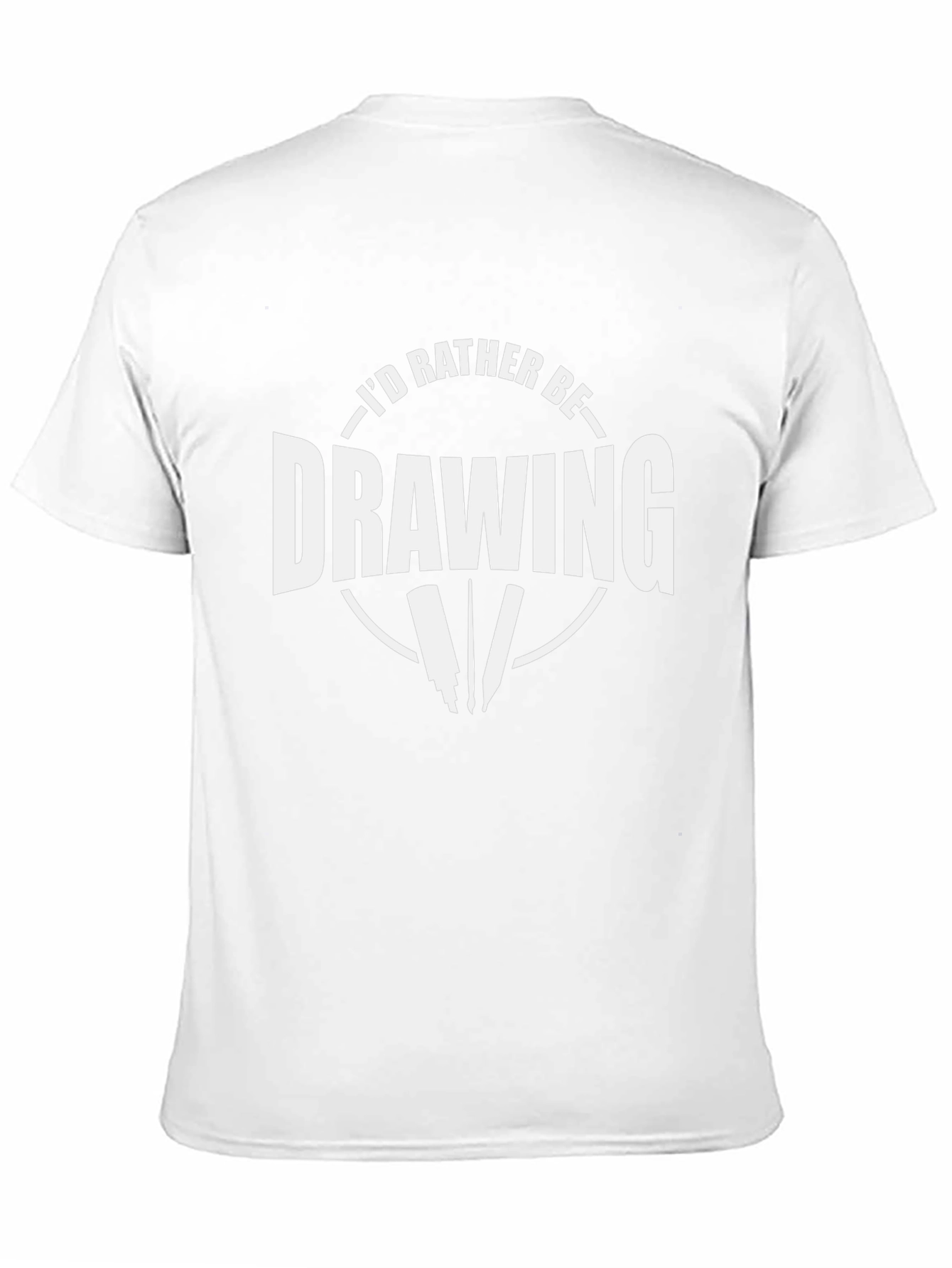 Id Rather Be Drawing T-Shirt | Artist Tee