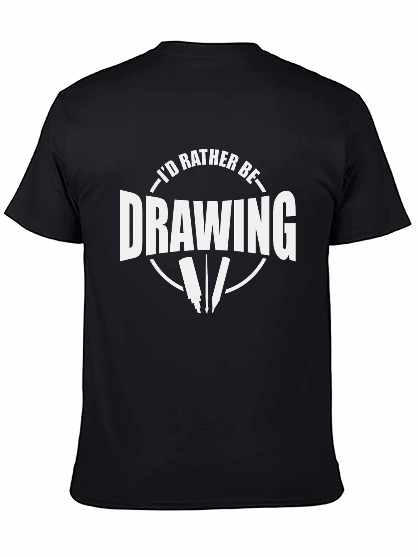Id Rather Be Drawing T-Shirt | Artist Tee