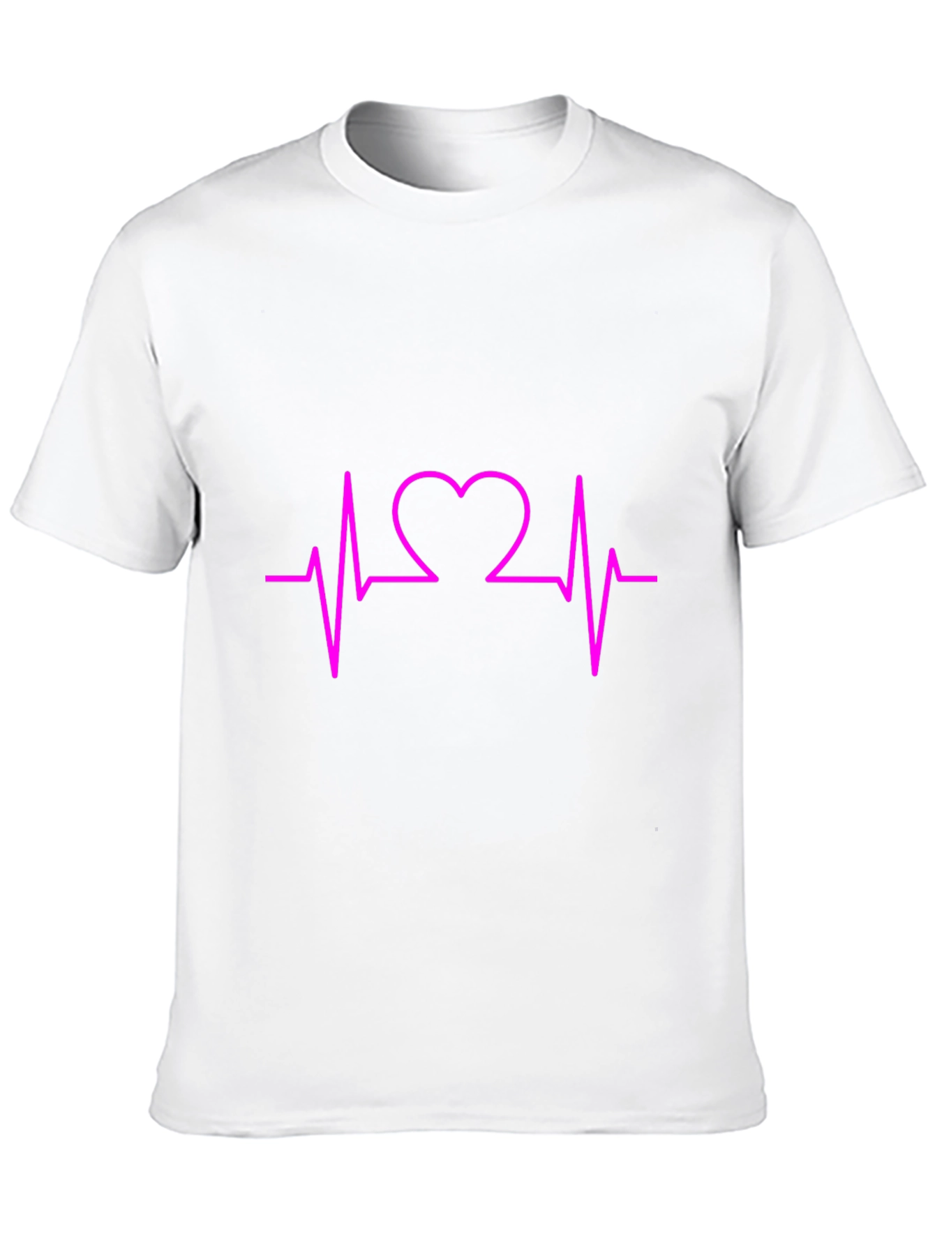 Heartbeat Graphic Tee - Stylish Unisex T-Shirt