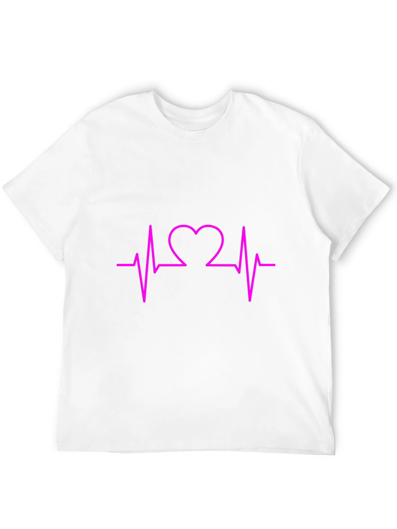 Heartbeat Graphic Tee - Stylish Unisex T-Shirt