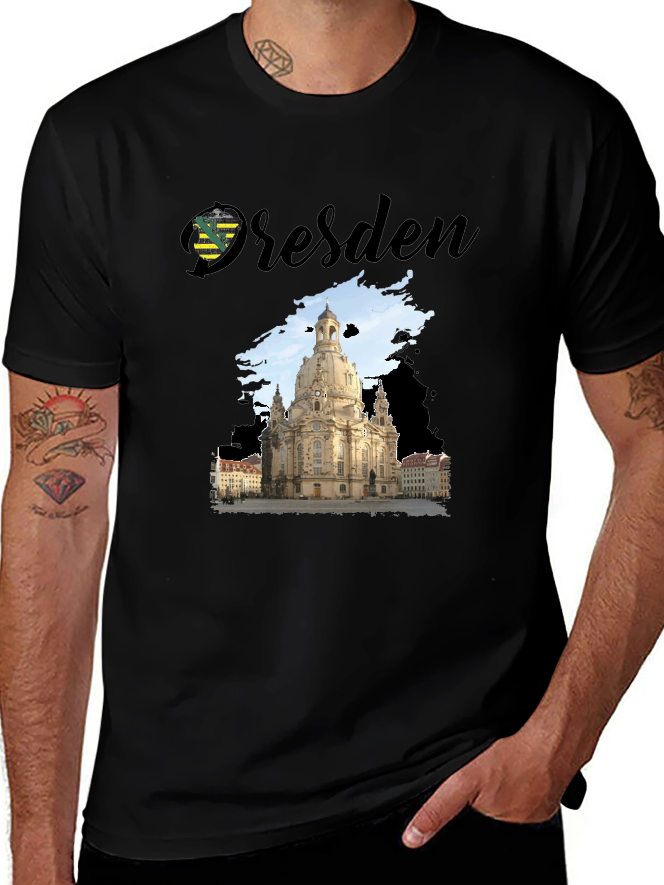 Dresden Germany T-Shirt - Stylish City Pride Tee