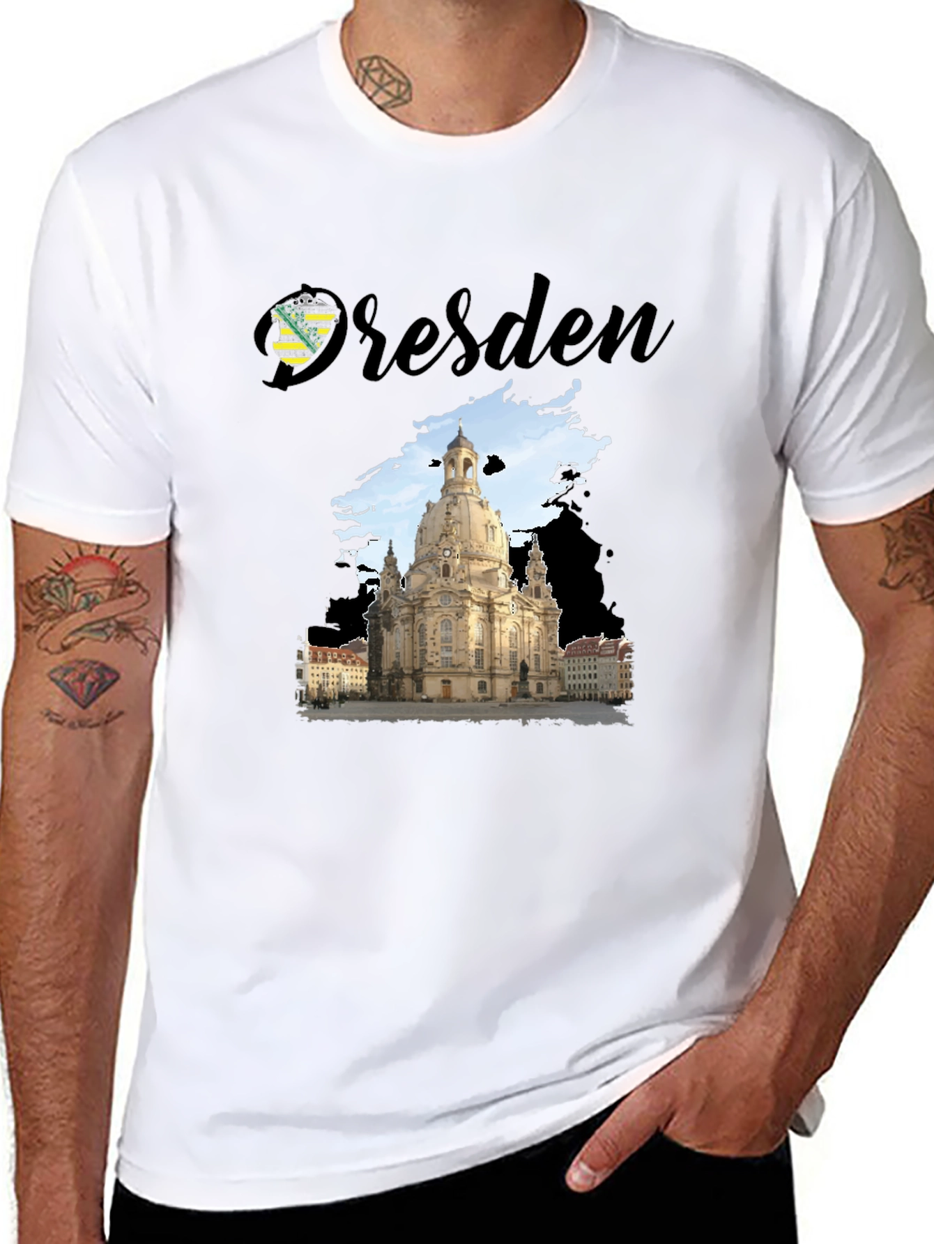 Dresden Germany T-Shirt - Stylish City Pride Tee