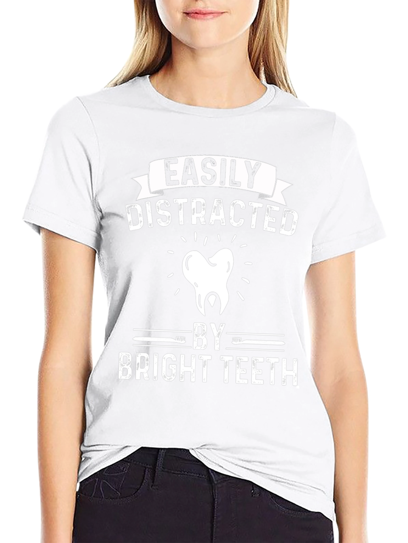 Easily Distracted By Bright Teeth T-Shirt