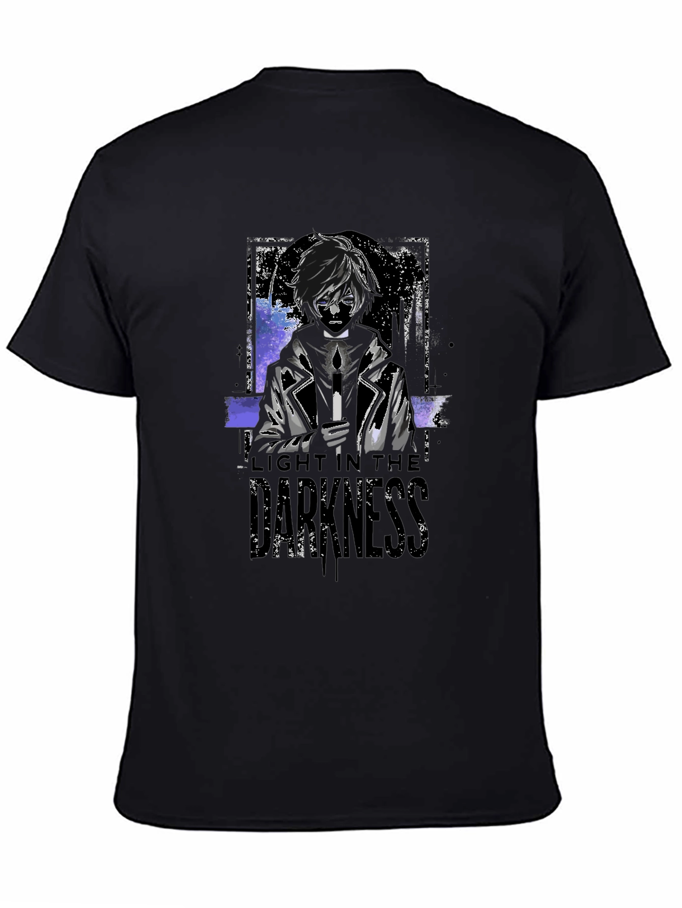 Light in the Darkness Graphic Tee - Black
