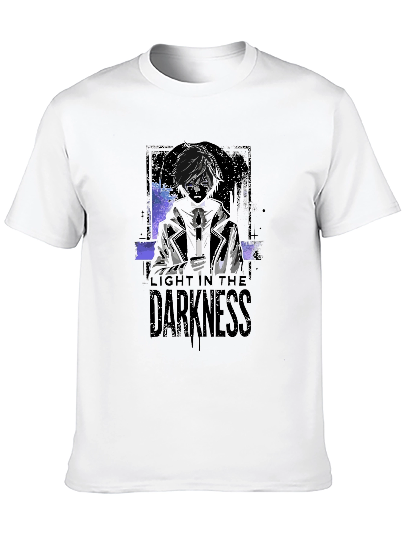 Light in the Darkness Graphic Tee - Black