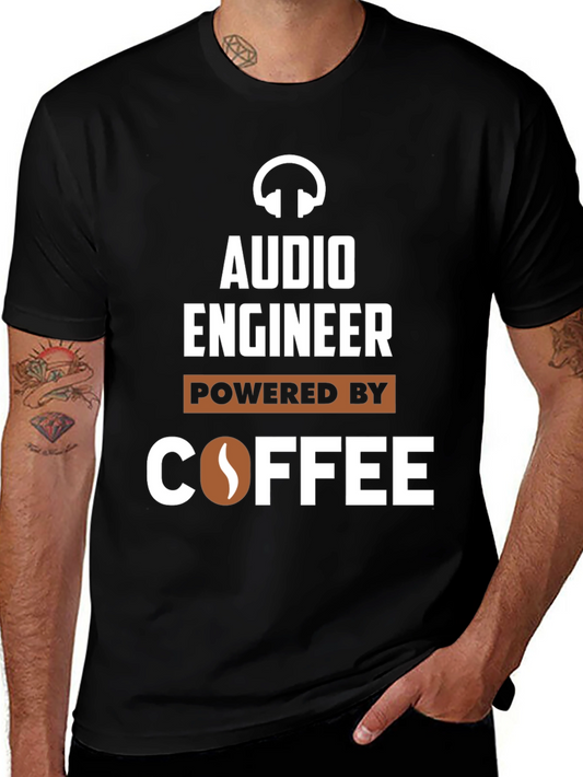 Audio Engineer Coffee T-Shirt