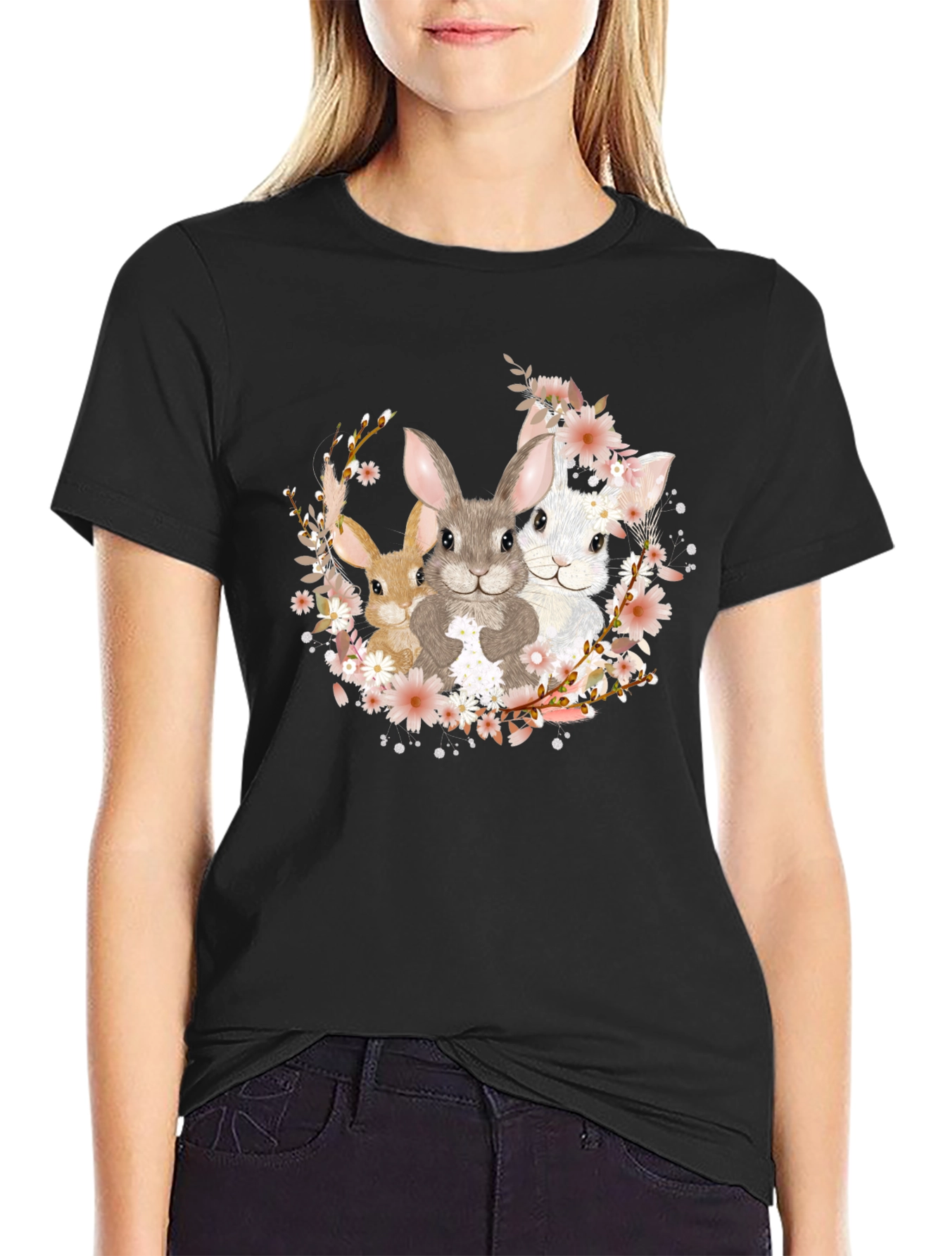 Bunny Floral T-Shirt