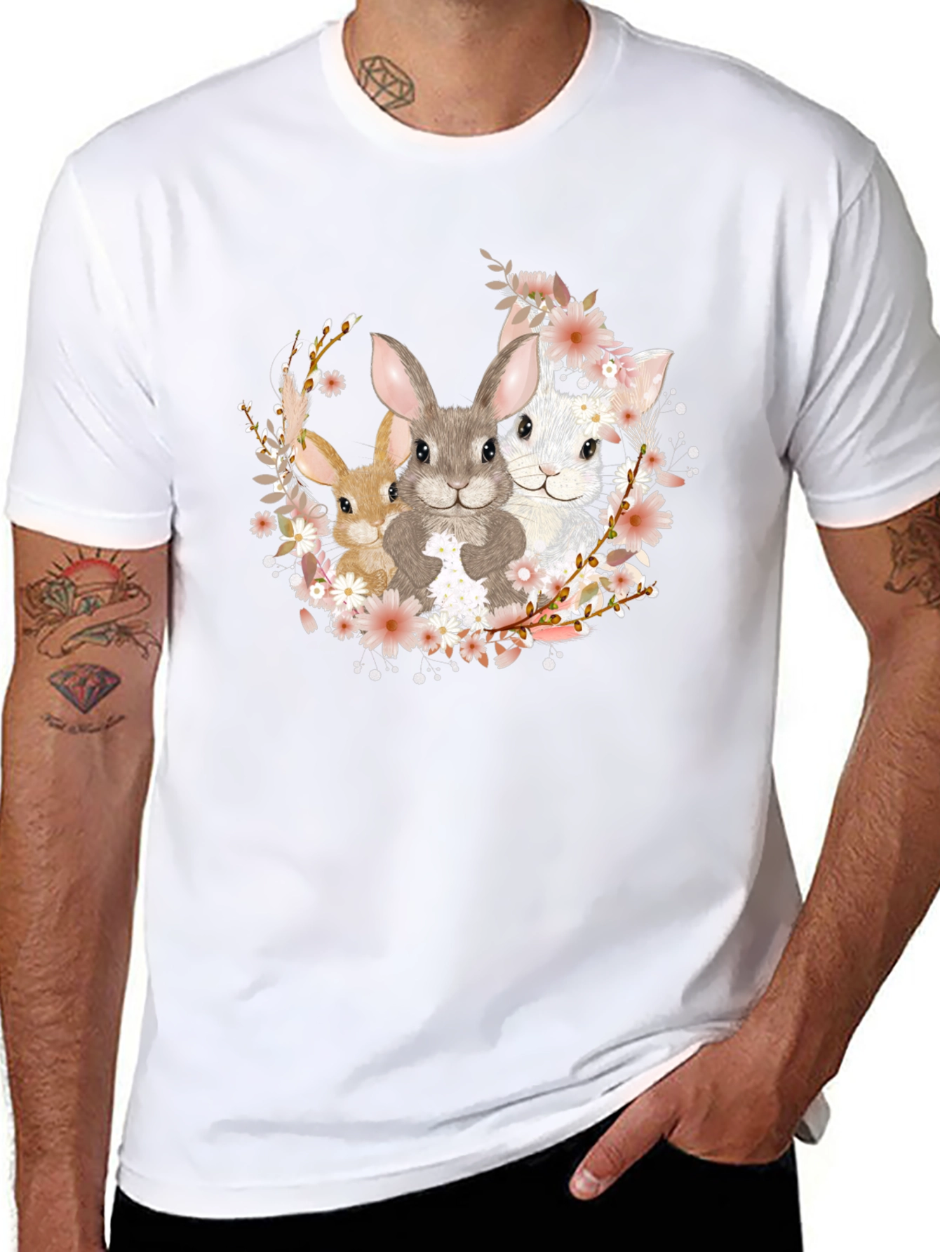 Bunny Floral T-Shirt