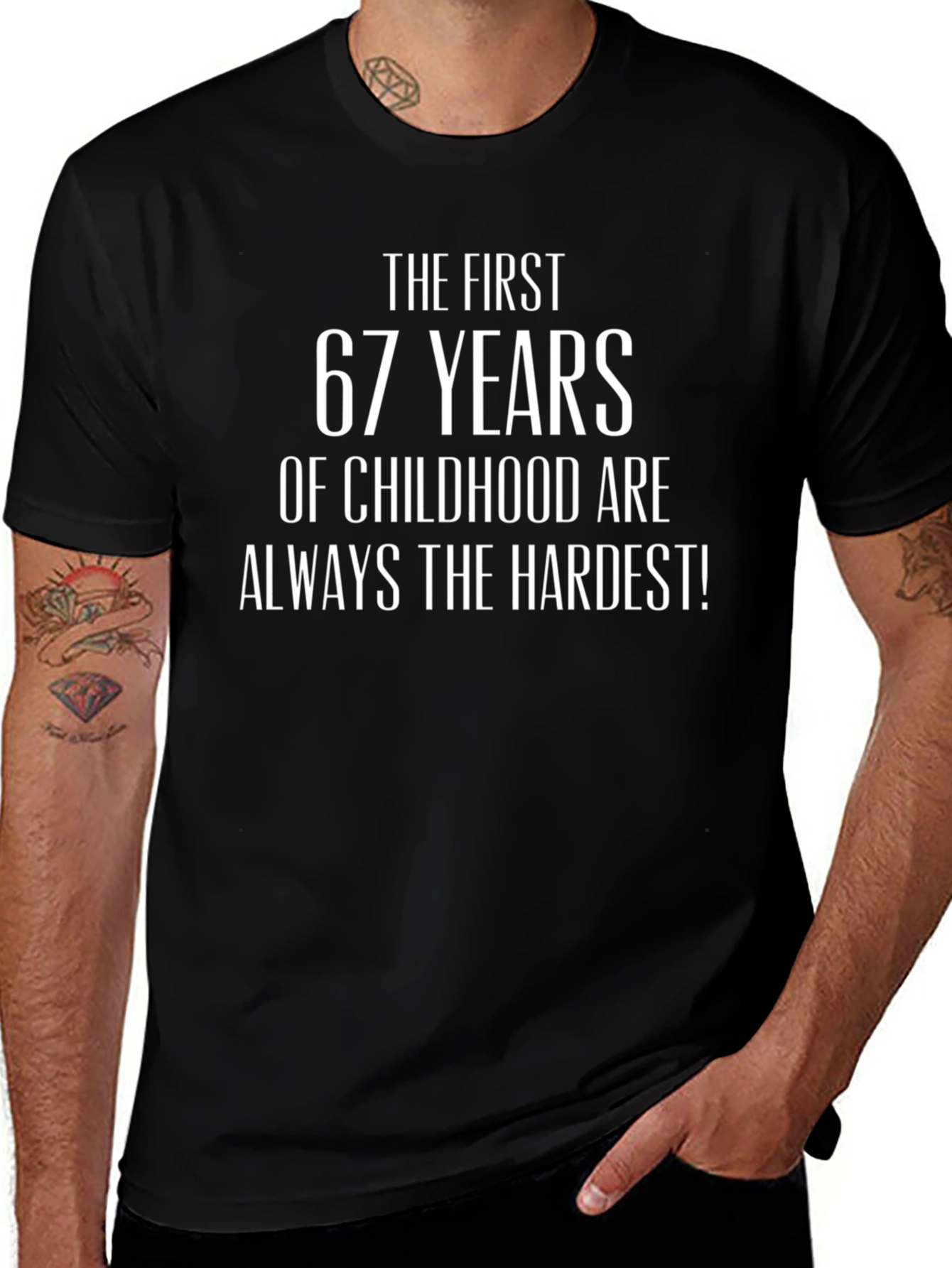 Funny 67 Years of Childhood T-Shirt