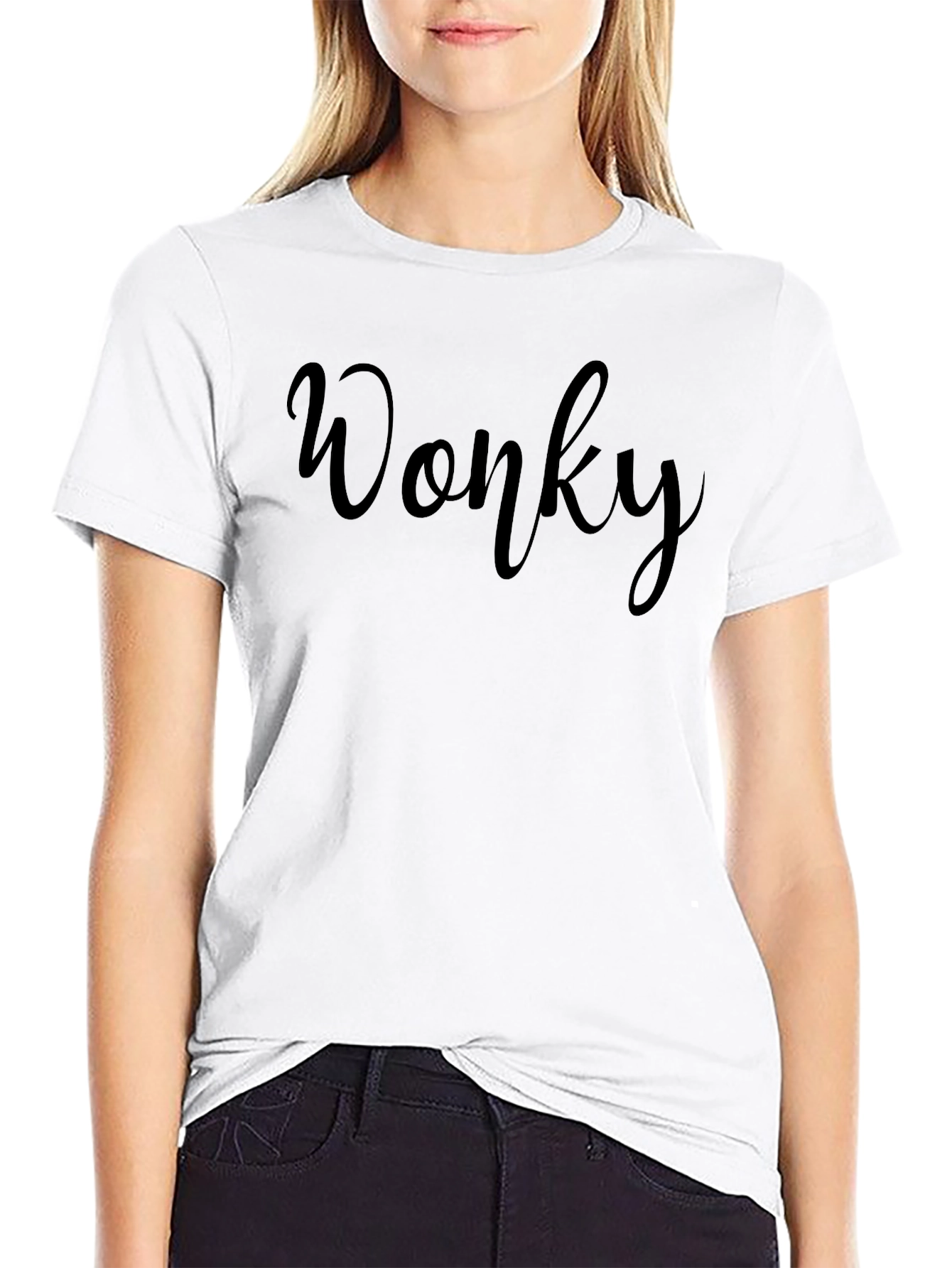 Wonky Graphic Tee - Soft Stylish T-Shirt