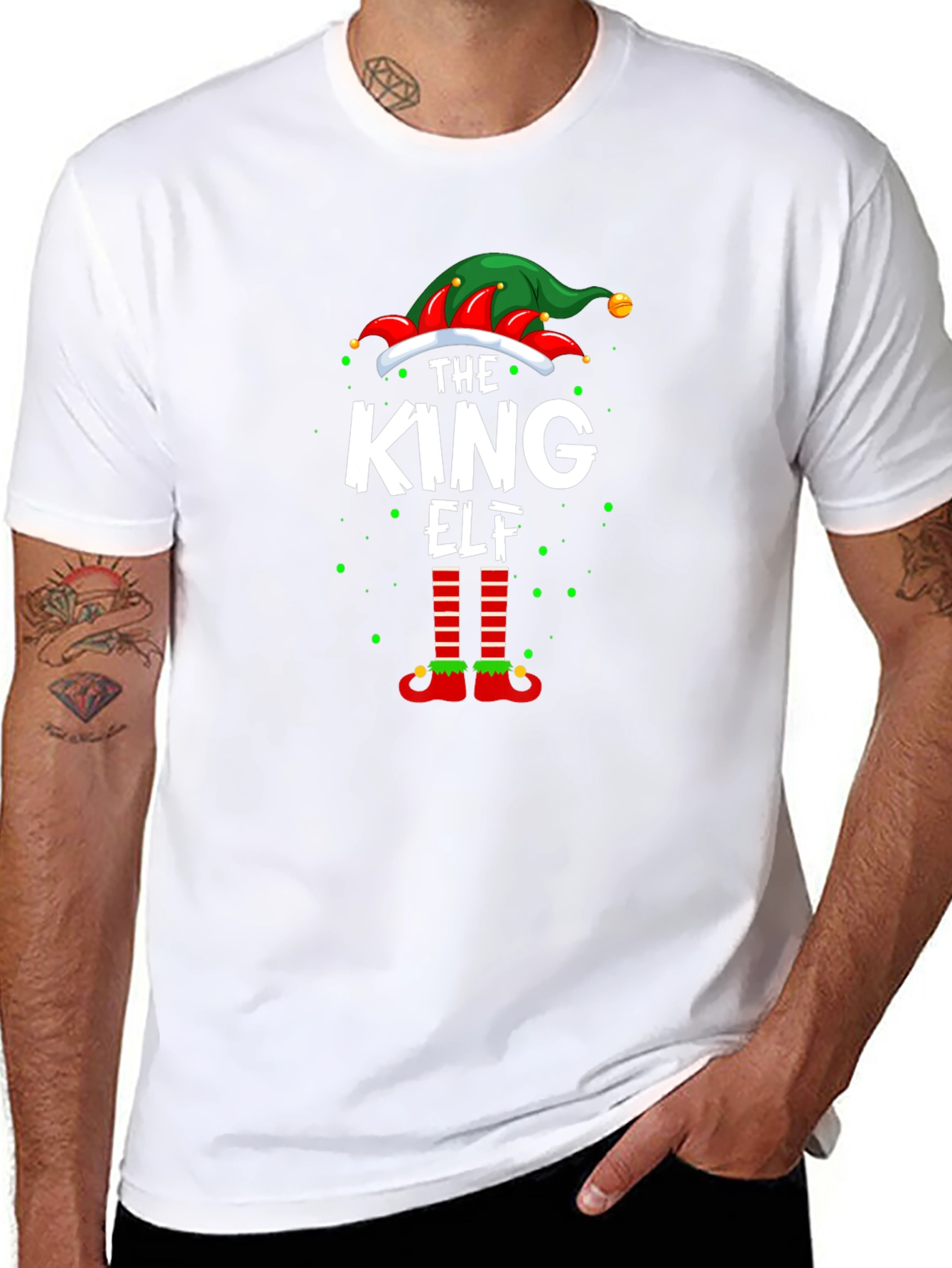 The King Elf T-Shirt - Holiday Festive Tee
