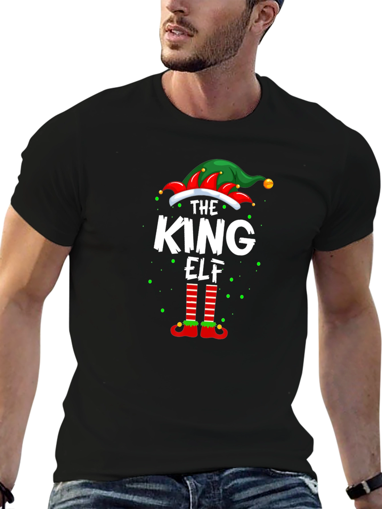 The King Elf T-Shirt - Holiday Festive Tee