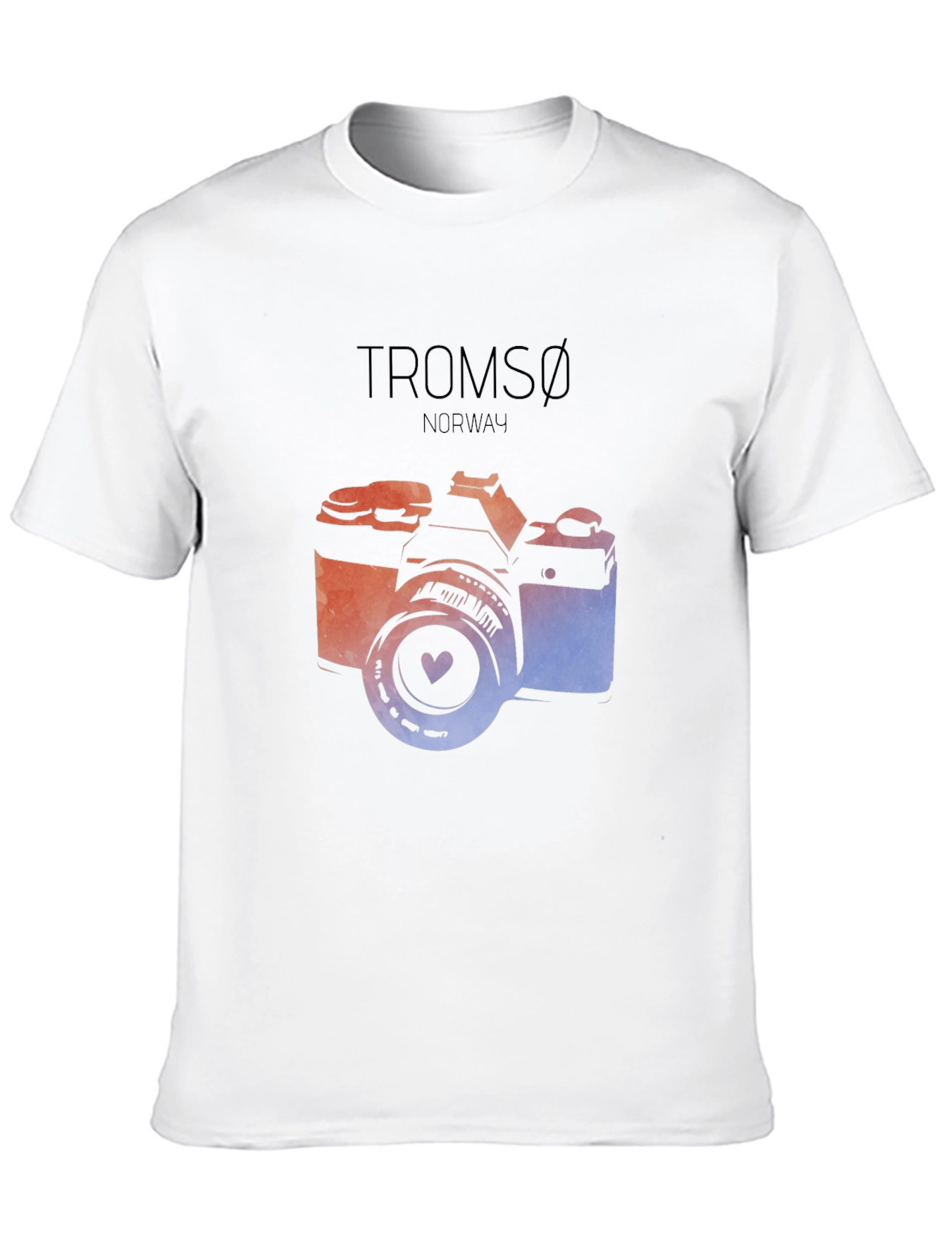 Tromsø Norway Camera Graphic T-Shirt