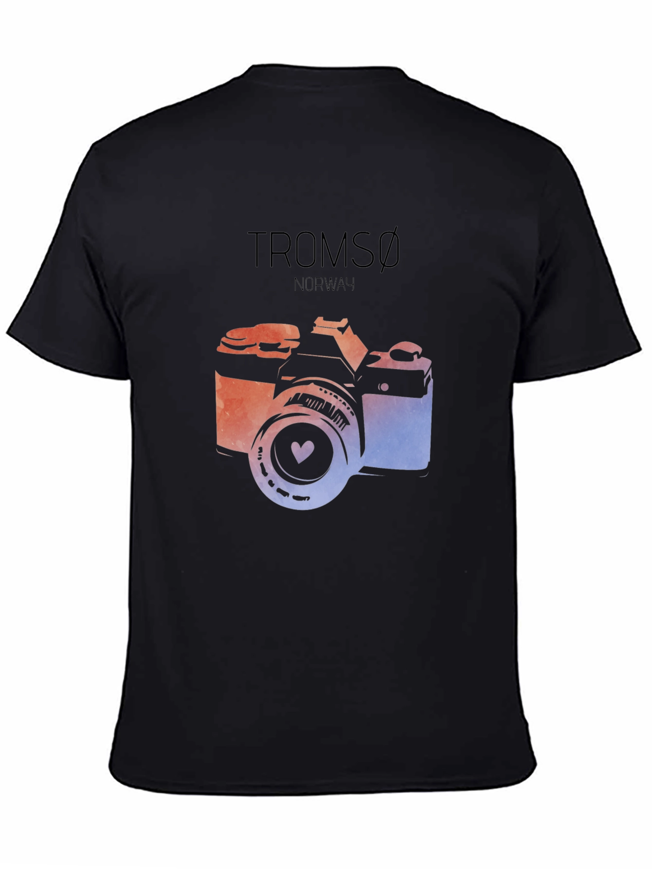 Tromsø Norway Camera Graphic T-Shirt