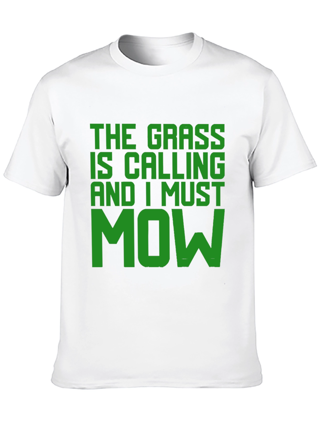 The Grass is Calling T-Shirt - Funny Mowing Tee