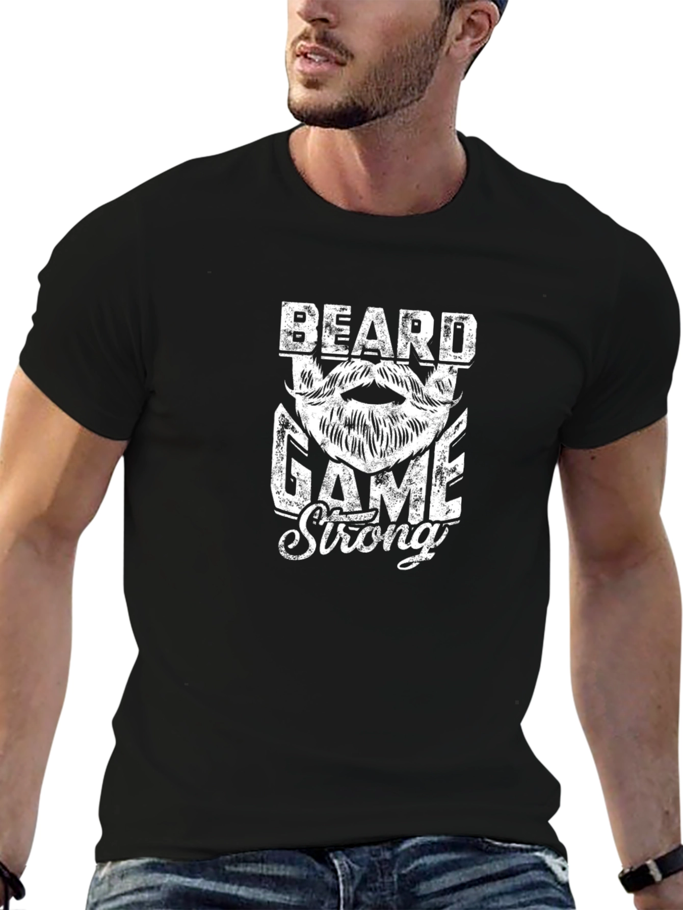Beard Game Strong Graphic Tee