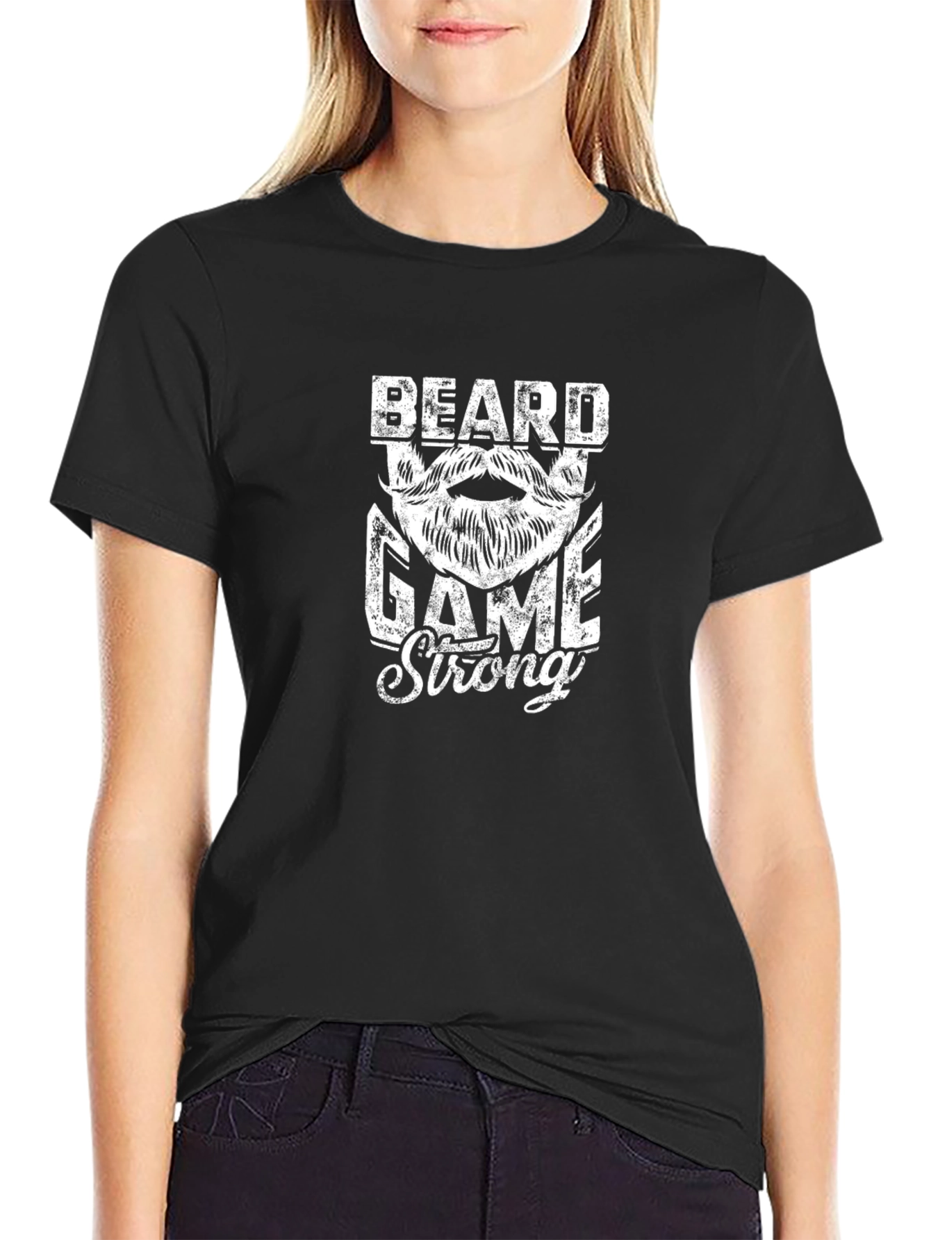 Beard Game Strong Graphic Tee