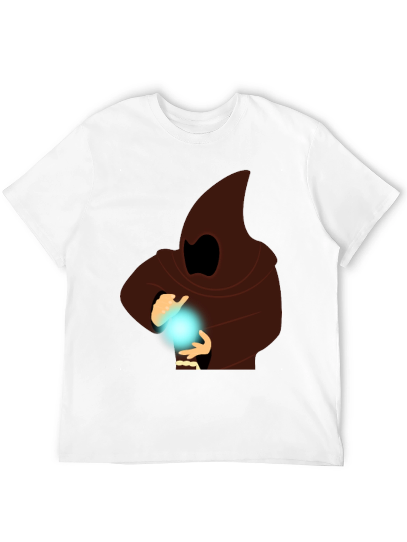 Mystic Mage Graphic Tee - Black Cotton Comfort
