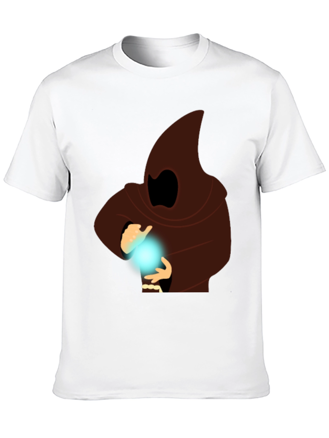 Mystic Mage Graphic Tee - Black Cotton Comfort