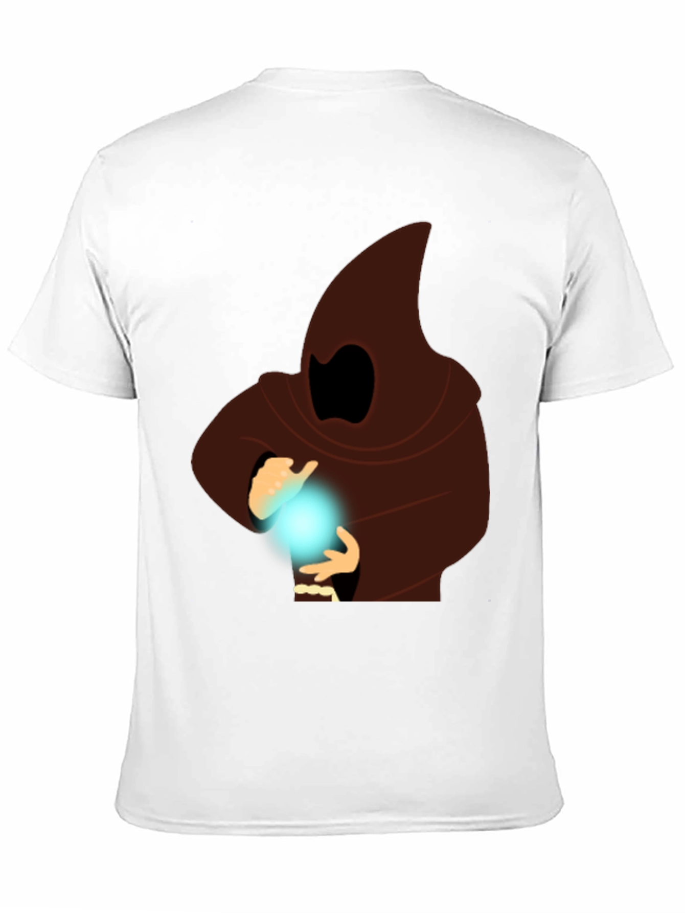 Mystic Mage Graphic Tee - Black Cotton Comfort