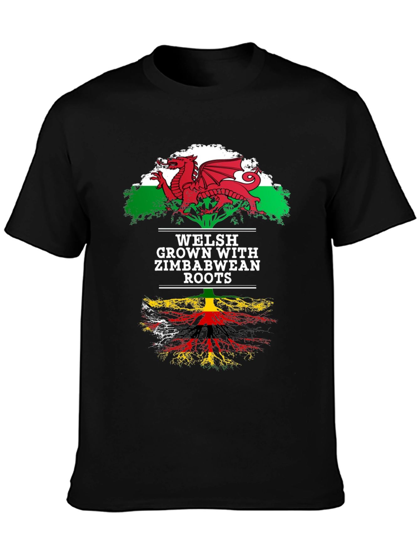Welsh Grown Zimbabwean Roots T-Shirt
