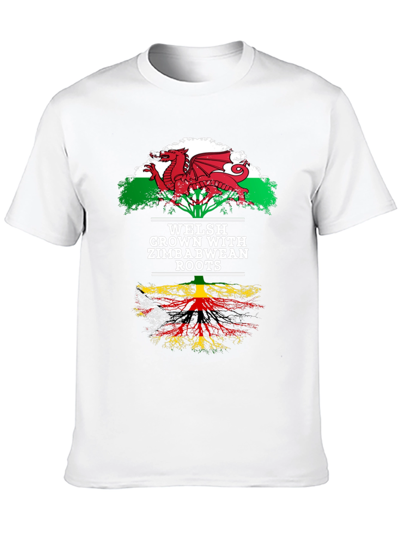 Welsh Grown Zimbabwean Roots T-Shirt