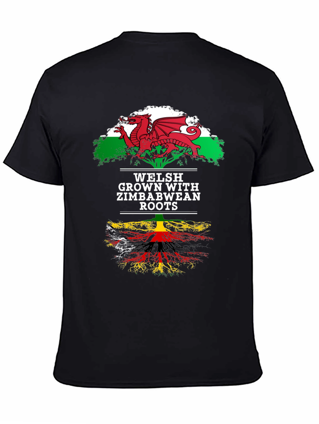 Welsh Grown Zimbabwean Roots T-Shirt