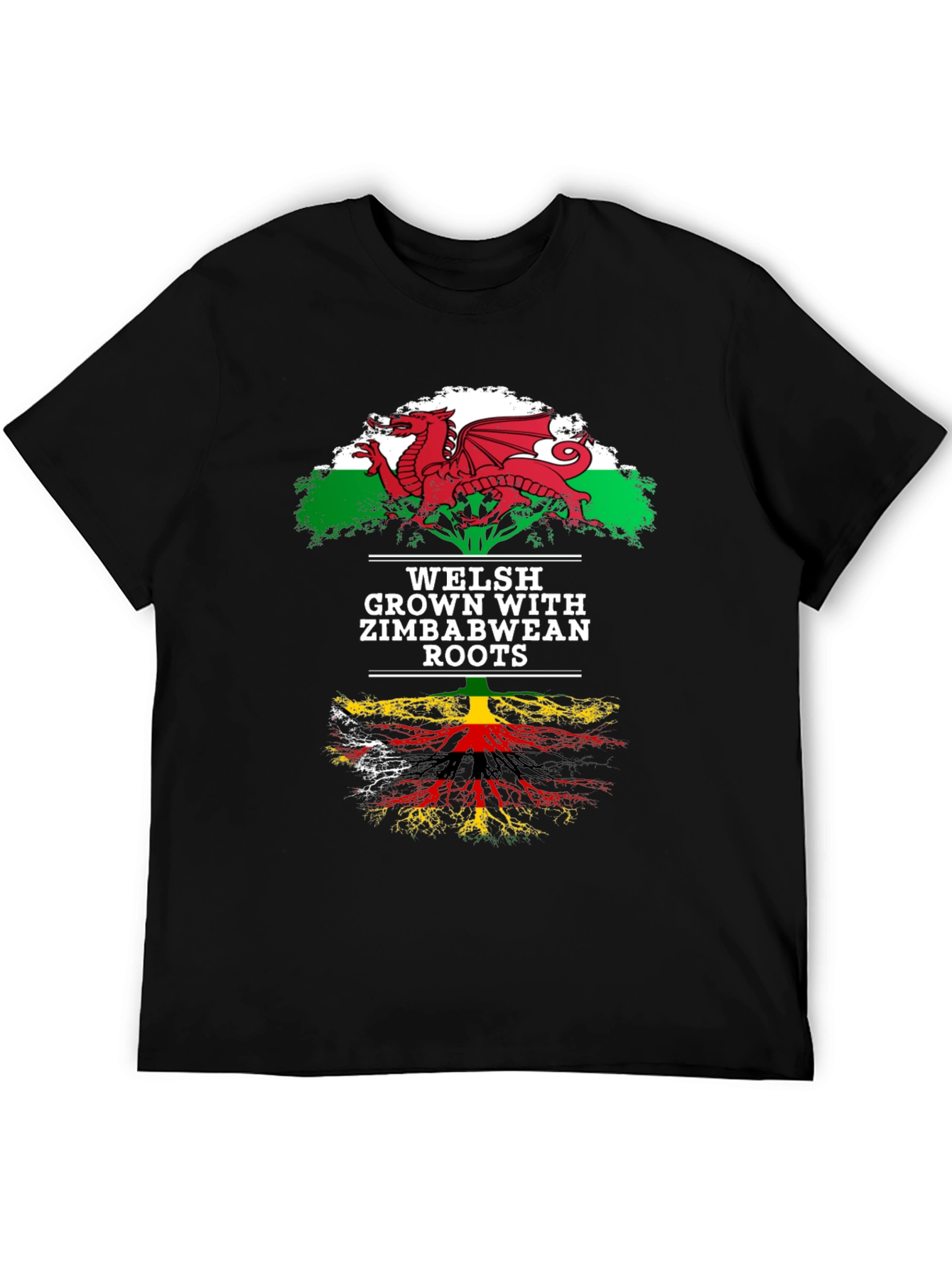 Welsh Grown Zimbabwean Roots T-Shirt
