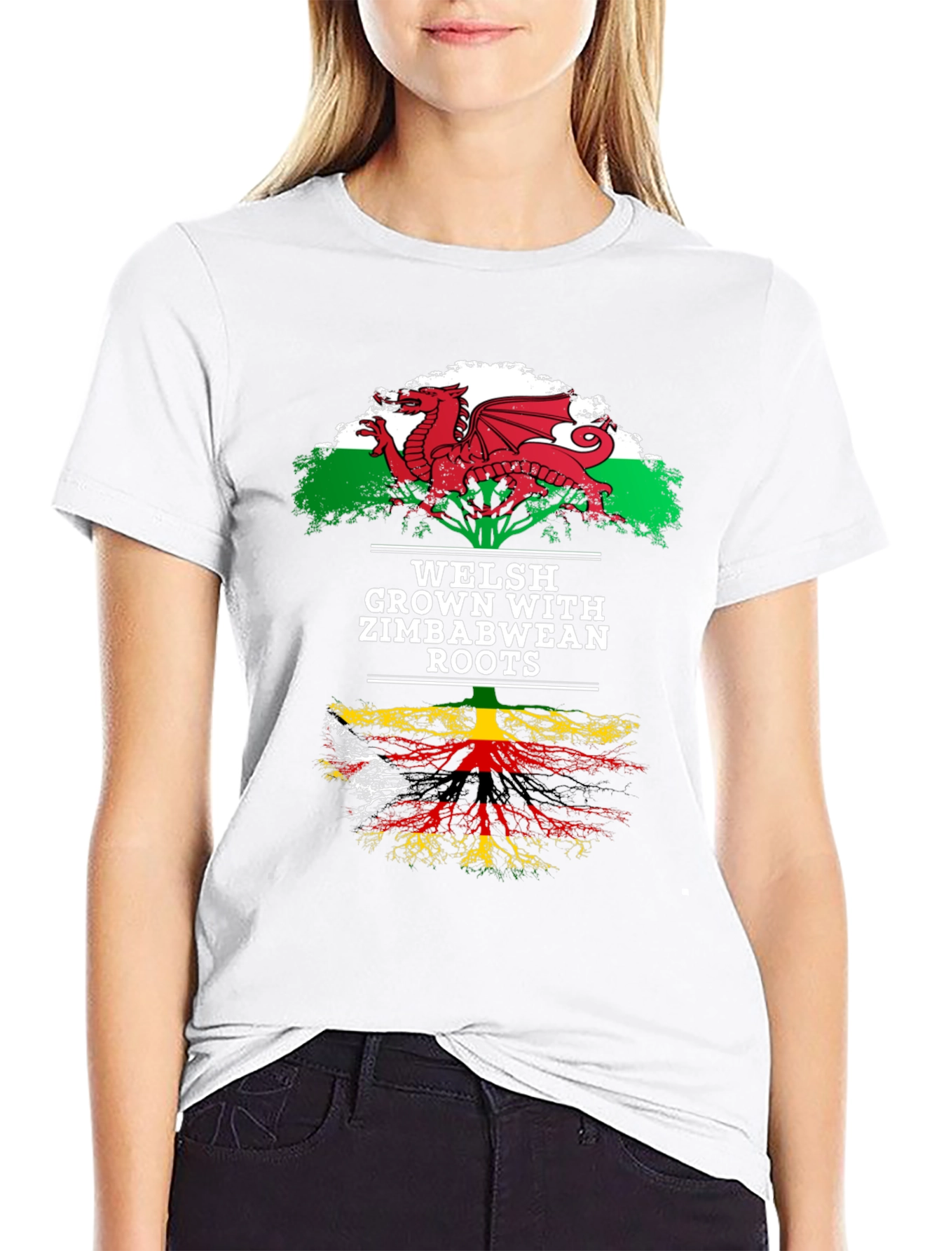 Welsh Grown Zimbabwean Roots T-Shirt