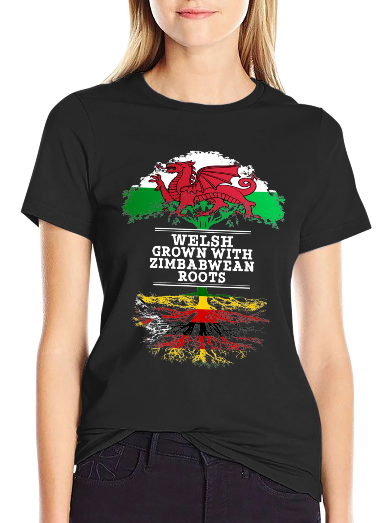 Welsh Grown Zimbabwean Roots T-Shirt