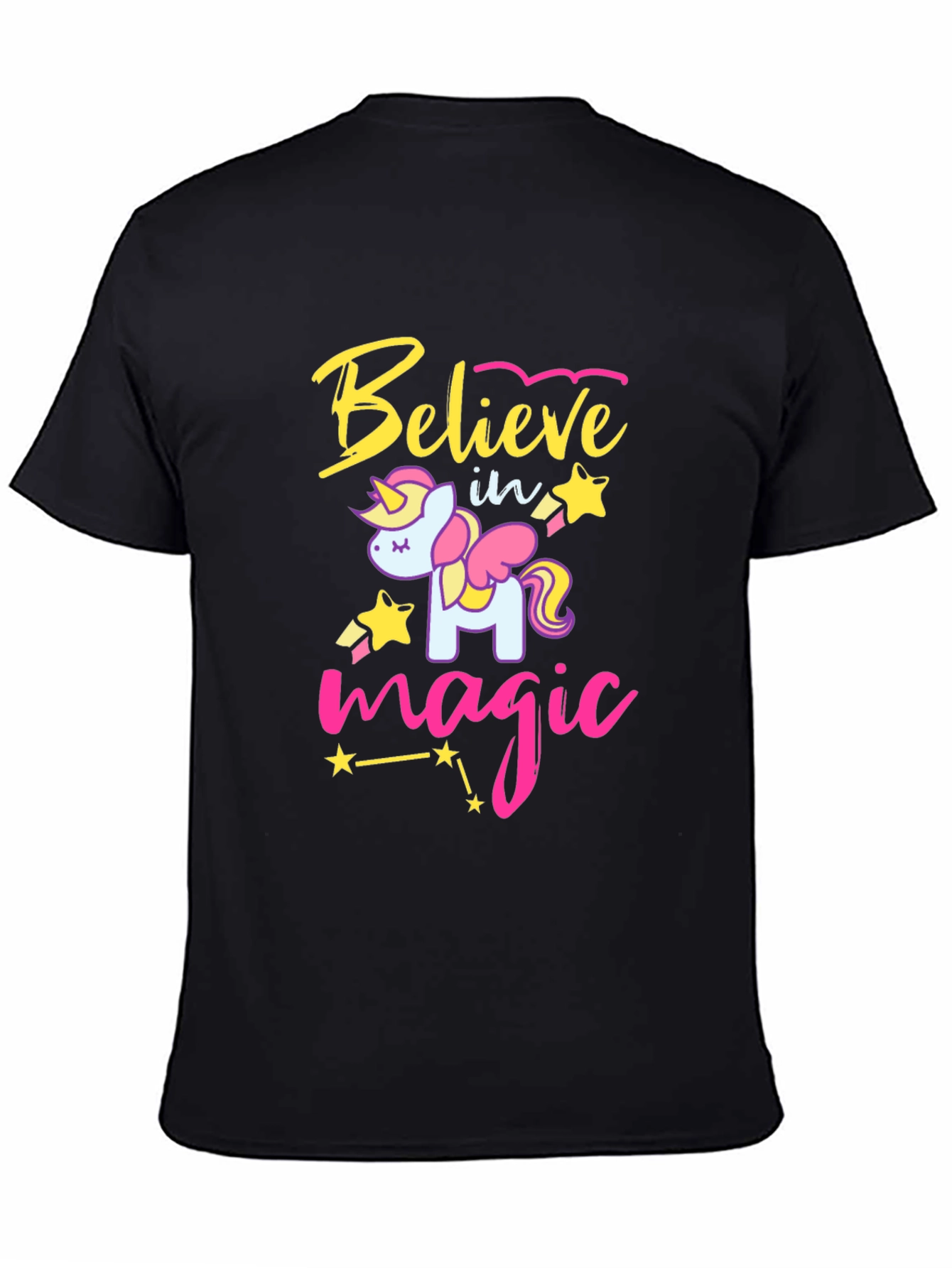 Believe in Magic Unicorn Graphic Tee