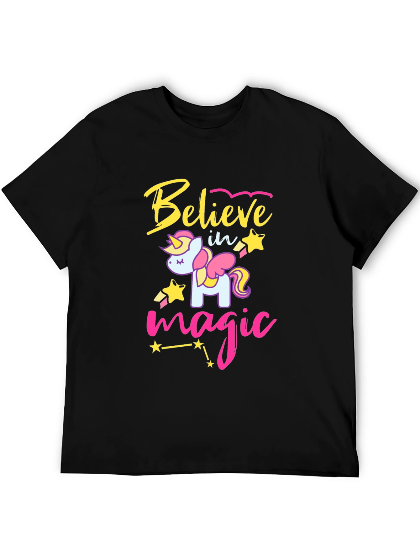 Believe in Magic Unicorn Graphic Tee