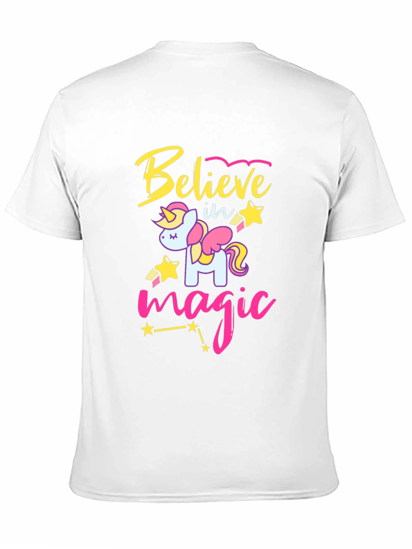 Believe in Magic Unicorn Graphic Tee