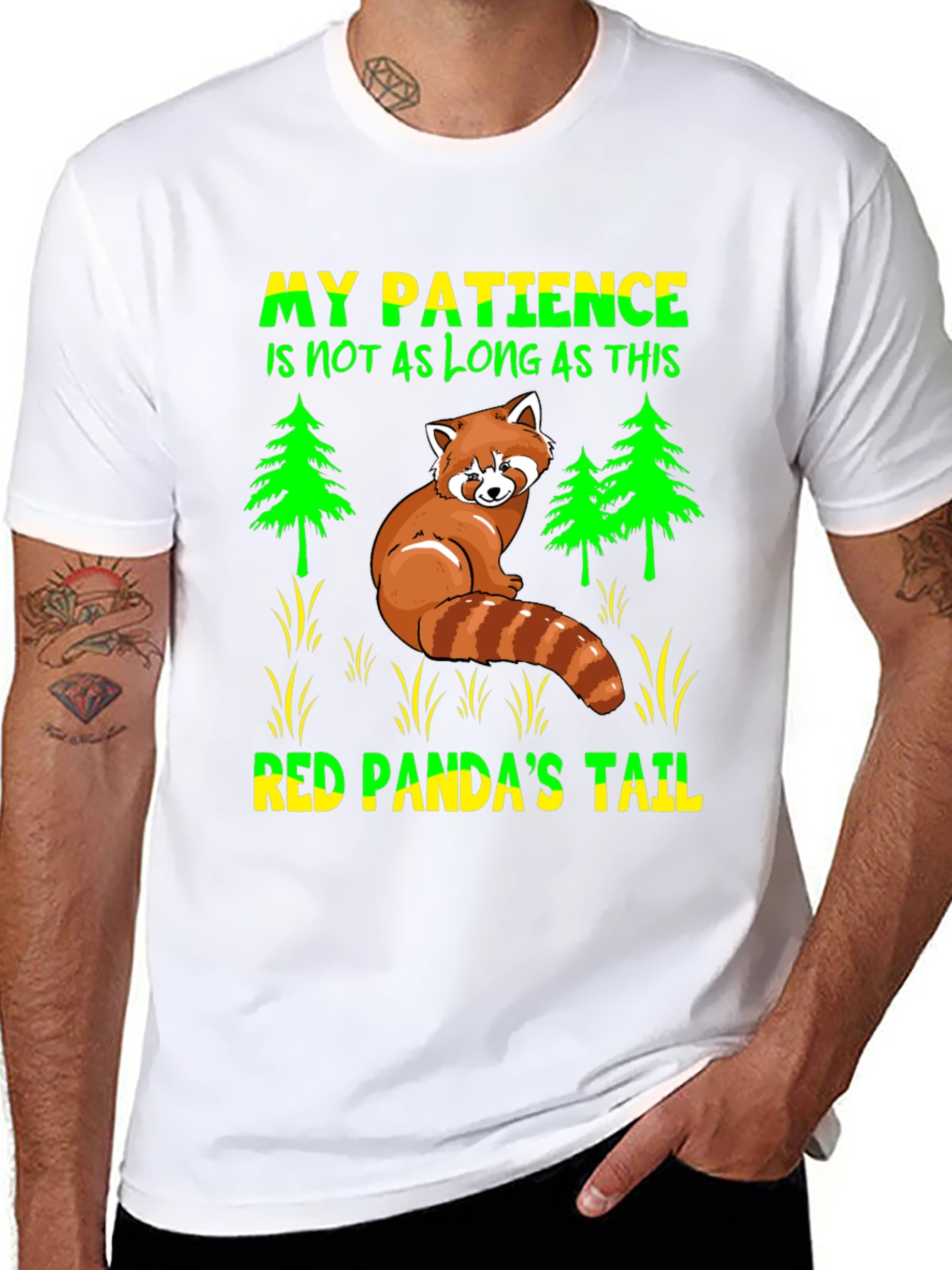 Red Panda Patience T-Shirt