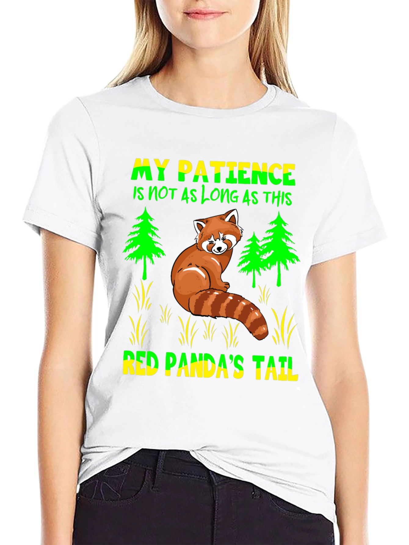 Red Panda Patience T-Shirt