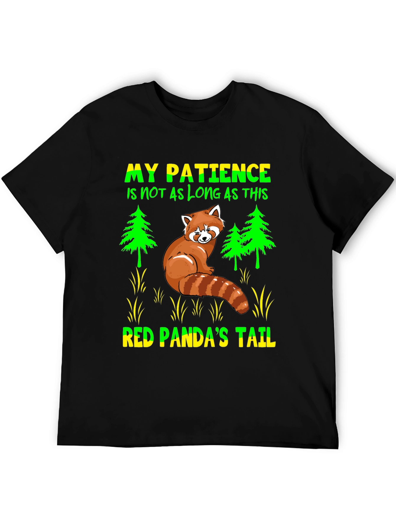 Red Panda Patience T-Shirt