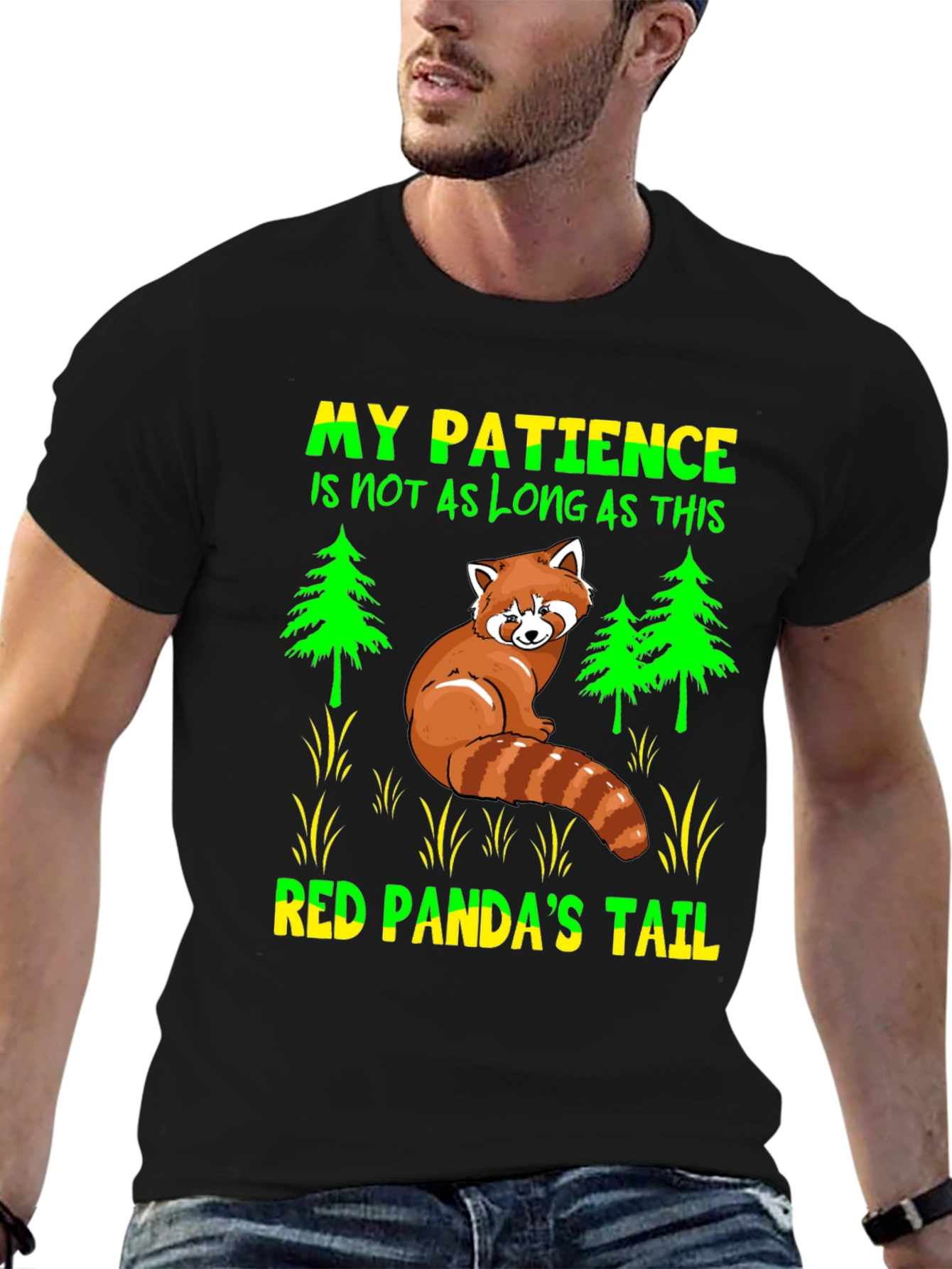 Red Panda Patience T-Shirt