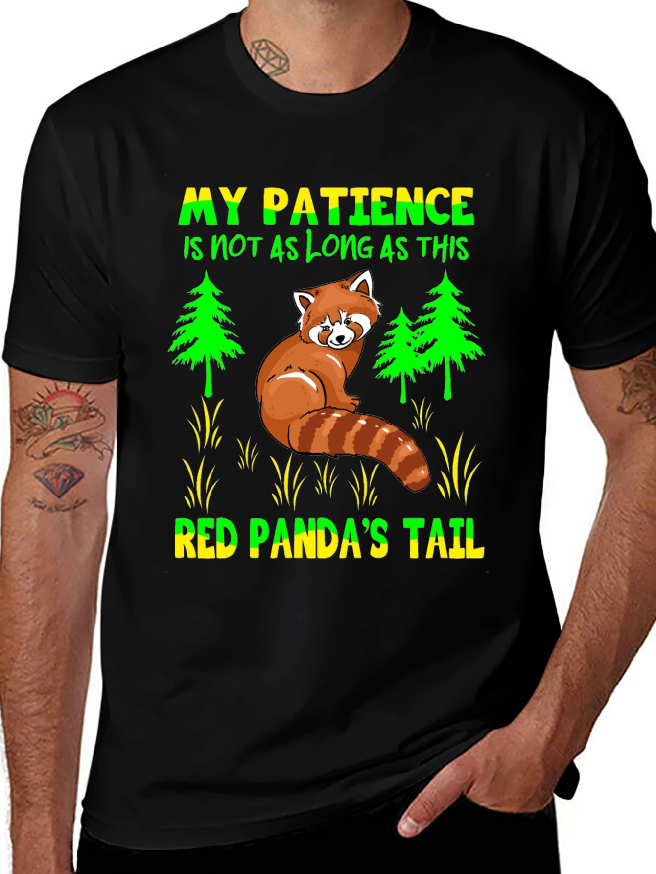 Red Panda Patience T-Shirt