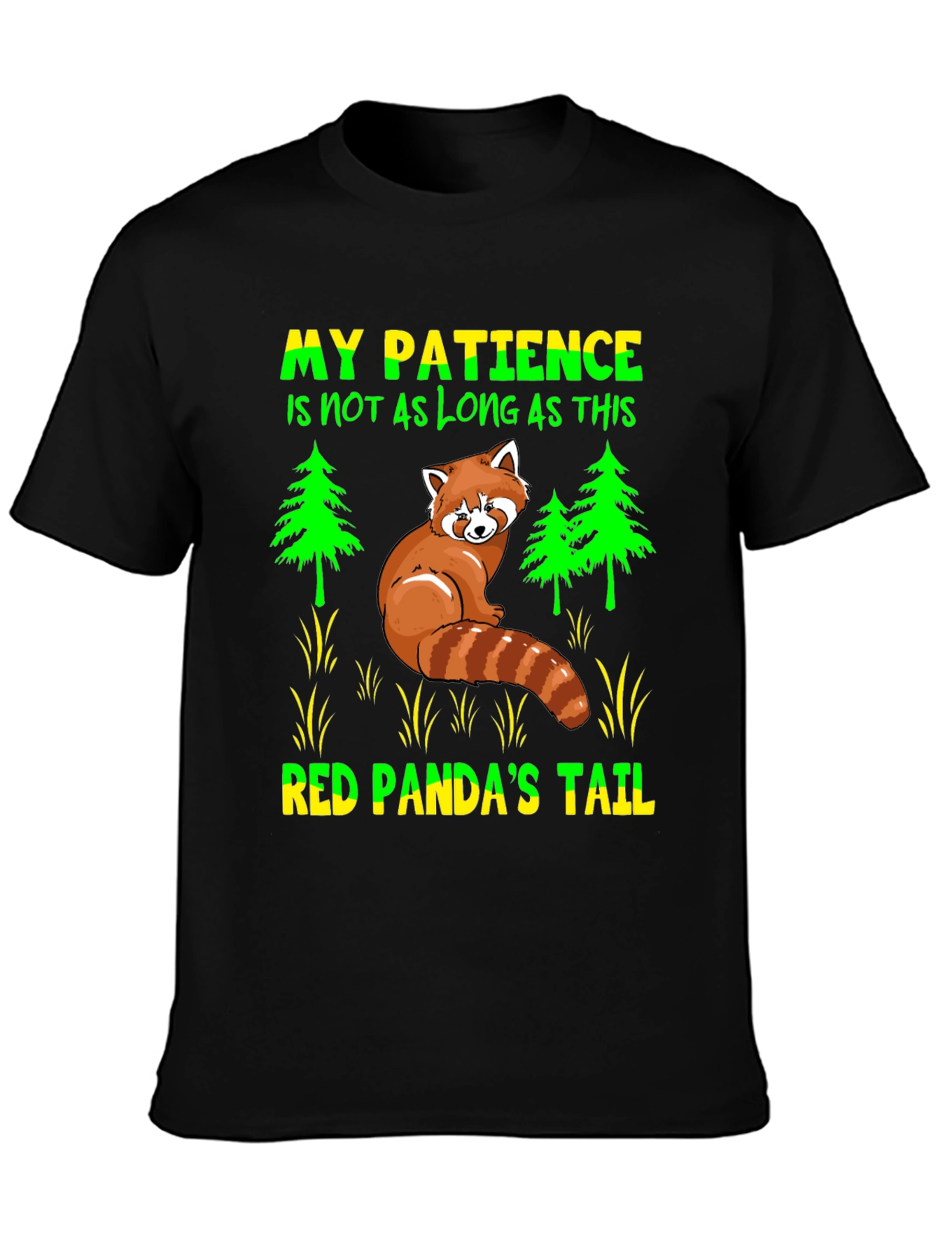Red Panda Patience T-Shirt