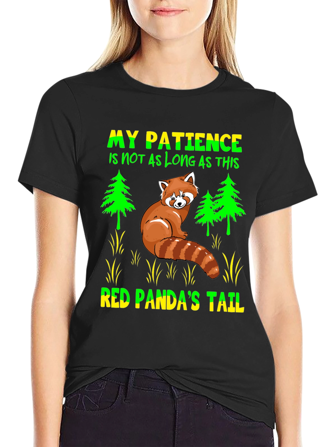 Red Panda Patience T-Shirt