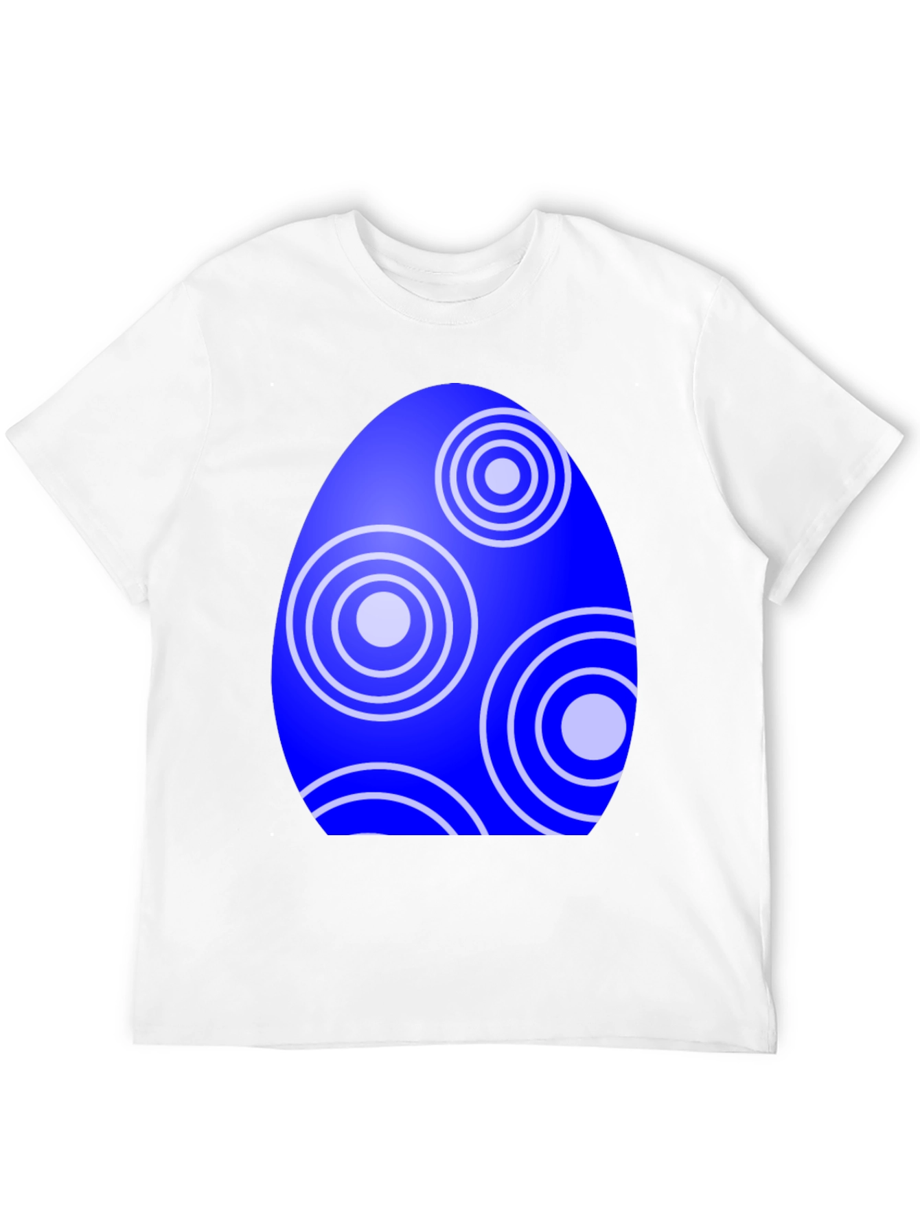Blue Easter Egg Graphic Tee
