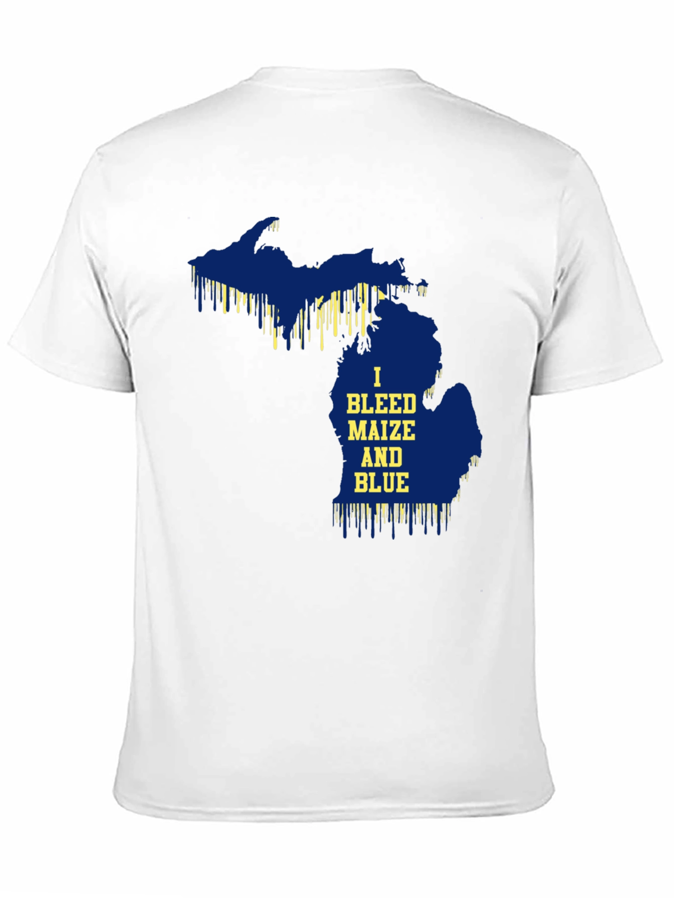 Michigan Maize and Blue Graphic Tee