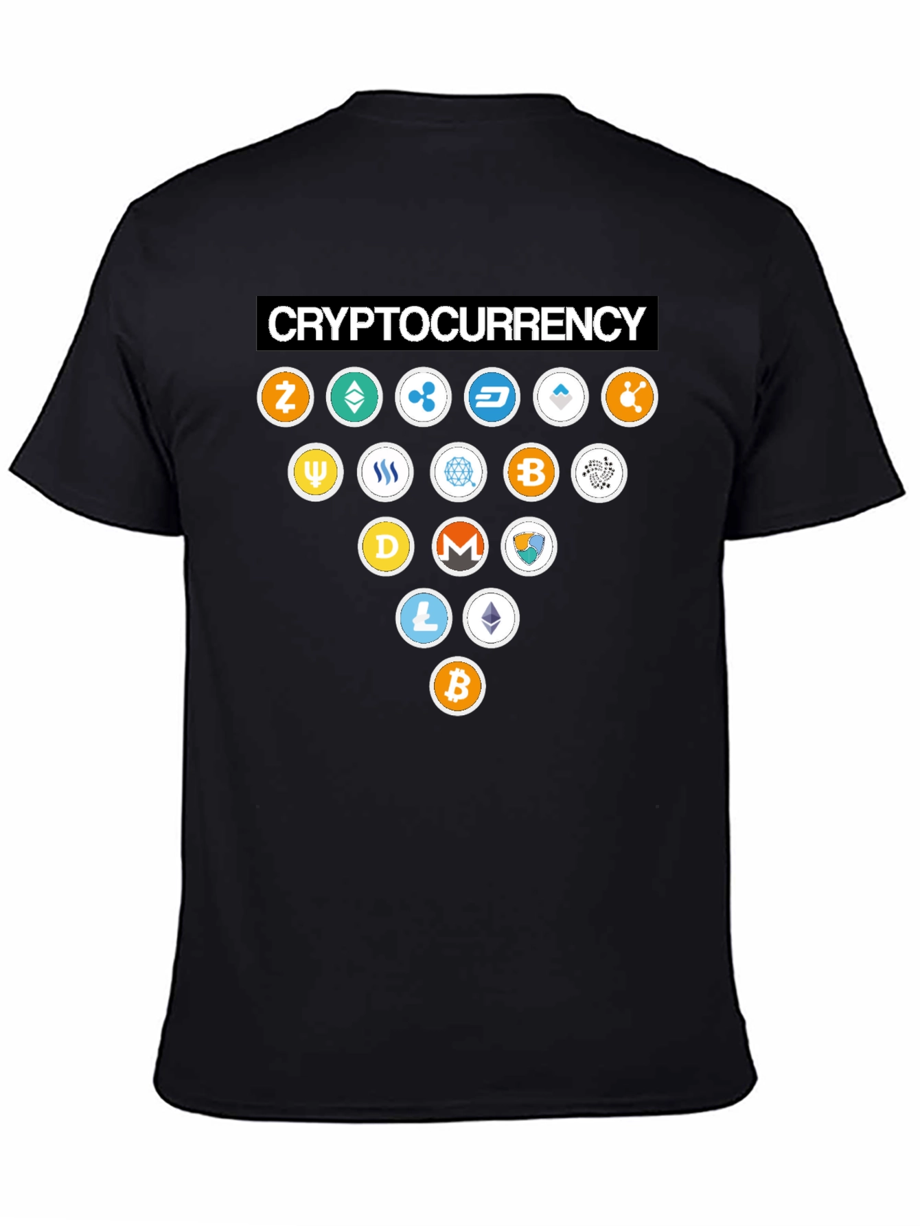 Cryptocurrency T-Shirt Bitcoin Ethereum Altcoins