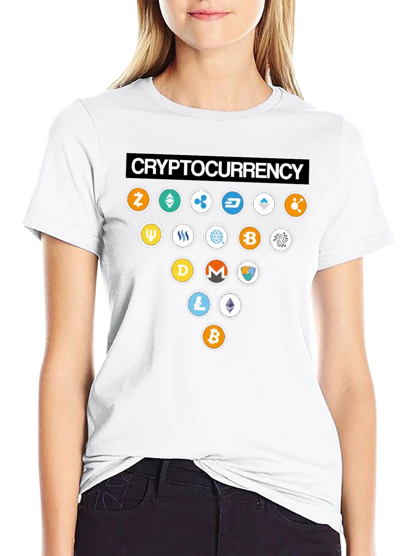 Cryptocurrency T-Shirt Bitcoin Ethereum Altcoins