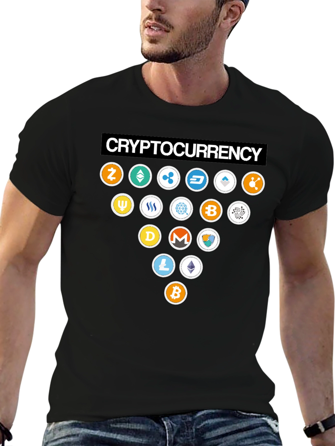 Cryptocurrency T-Shirt Bitcoin Ethereum Altcoins